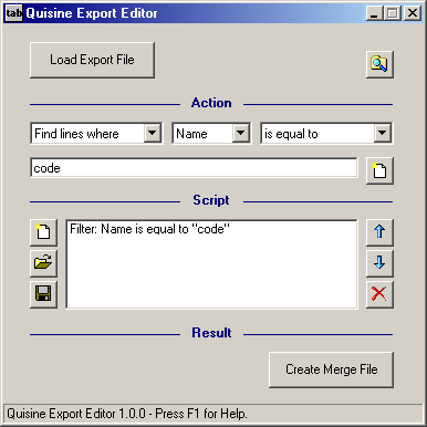 Editor Interface